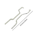 Maxbell 2x Stainless Steel Chassis Frame Rails for H12Y H12Y+ H12P 1:12 Scale RC Car
