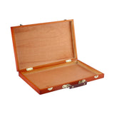 Maxbell Wooden Painting Box Travel Beginners Portable Retro Design Drawing Tool Case