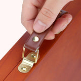 Maxbell Wooden Painting Box Travel Beginners Portable Retro Design Drawing Tool Case