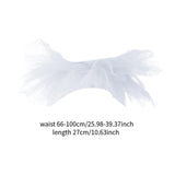 Maxbell Crinoline Pannier Petticoat Length 27cm Short for Wedding Ballet Dance Party