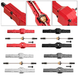 Maxbell RC Car Rear Bridge Assembly 127mm Upgrade Part for 1/16 C14 1/10 Red