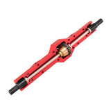 Maxbell RC Car Rear Bridge Assembly 127mm Upgrade Part for 1/16 C14 1/10 Red