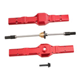 Maxbell RC Car Rear Bridge Assembly 127mm Upgrade Part for 1/16 C14 1/10 Red