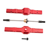 Maxbell RC Car Rear Bridge Assembly 127mm Upgrade Part for 1/16 C14 1/10 Red