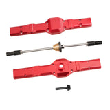 Maxbell RC Car Rear Bridge Assembly 127mm Upgrade Part for 1/16 C14 1/10 Red