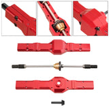 Maxbell RC Car Rear Bridge Assembly 127mm Upgrade Part for 1/16 C14 1/10 Red