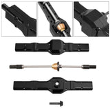Maxbell RC Car Rear Bridge Assembly 127mm Upgrade Part for 1/16 C14 1/10 Black