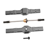 Maxbell RC Car Rear Bridge Assembly 127mm Upgrade Part for 1/16 C14 1/10 Gray