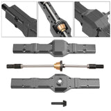 Maxbell RC Car Rear Bridge Assembly 127mm Upgrade Part for 1/16 C14 1/10 Gray