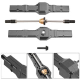 Maxbell RC Car Rear Bridge Assembly 127mm Upgrade Part for 1/16 C14 1/10 Gray