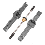 Maxbell RC Car Rear Bridge Assembly 127mm Upgrade Part for 1/16 C14 1/10 Gray