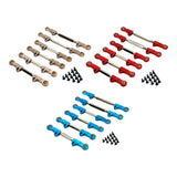 Maxbell 6Pcs RC Chassis Link Rod RC Model Vehicle Parts for P73200 P73240 1/7 RC DIY Champagne
