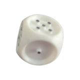 Maxbell Tactile Braille Dice Professional for Blind with Raised Black Pips Accessory