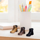 Maxbell Men Figures Boots Collection Accs 1/12 Scale for 6in Doll Model Men Figures Yellow