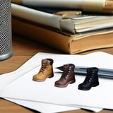Maxbell Men Figures Boots Collection Accs 1/12 Scale for 6in Doll Model Men Figures Yellow