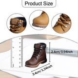 Maxbell Men Figures Boots Collection Accs 1/12 Scale for 6in Doll Model Men Figures Brown