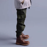 Maxbell Men Figures Boots Collection Accs 1/12 Scale for 6in Doll Model Men Figures Brown