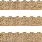 Maxbell Border Trim Stickers Wall Decor for Classroom Chalkboard Farmhouse brown