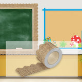 Maxbell Border Trim Stickers Wall Decor for Classroom Chalkboard Farmhouse brown