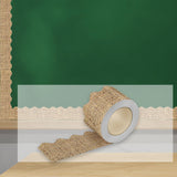Maxbell Border Trim Stickers Wall Decor for Classroom Chalkboard Farmhouse brown