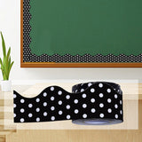 Maxbell Border Trim Stickers Wall Decor for Classroom Chalkboard Farmhouse black