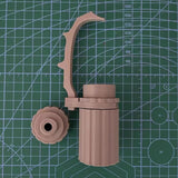 Maxbell Scale Model Painting Tools Stable for Assembling Miniature Models Miniatures Grey