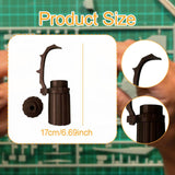 Maxbell Scale Model Painting Tools Stable for Assembling Miniature Models Miniatures Black