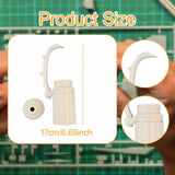 Maxbell Scale Model Painting Tools Stable for Assembling Miniature Models Miniatures White