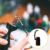 Maxbell Scale Model Painting Tools Stable for Scale Model Hobby Building Accessories Black