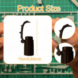 Maxbell Scale Model Painting Tools Stable for Scale Model Hobby Building Accessories Black
