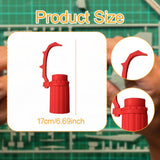 Maxbell Scale Model Painting Tools Stable for Scale Model Hobby Building Accessories Red