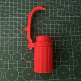Maxbell Scale Model Painting Tools Stable for Scale Model Hobby Building Accessories Red