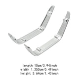 Maxbell 1/12 RC Car Rear Fender Guard Game Toy RC Vehicle Accessories for H12Y H12Y+ Silver