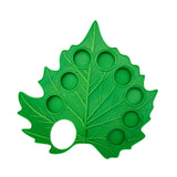 Maxbell Green Leaf Shape Artist Palette for Art Classes with 8 Detachable Paint Cups