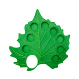 Maxbell Green Leaf Shape Artist Palette for Art Classes with 8 Detachable Paint Cups