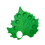 Maxbell Green Leaf Shape Artist Palette for Art Classes with 8 Detachable Paint Cups