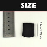 Maxbell 1/6 Action Figure Costume Accessories Neck Gaiter for 12" Female Figure Toys Black