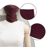 Maxbell 1/6 Action Figure Costume Accessories Neck Gaiter for 12" Female Figure Toys Red