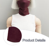 Maxbell 1/6 Action Figure Costume Accessories Neck Gaiter for 12" Female Figure Toys Red