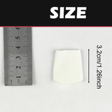 Maxbell 1/6 Action Figure Costume Accessories Neck Gaiter for 12" Female Figure Toys White