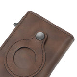 Maxbell Mens Wallet 3.94x2.56x0.79inch Practical Retro Design PU Leather Card Holder Brown