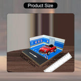 Maxbell 1/64 Scale Parking Lot Scene Display for Vehicle Scene Toy Diecast Car Model Style A