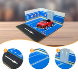 Maxbell 1/64 Scale Parking Lot Scene Display for Vehicle Scene Toy Diecast Car Model Style A