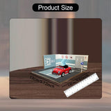 Maxbell 1/64 Scale Parking Lot Scene Display for Vehicle Scene Toy Diecast Car Model Style B