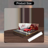 Maxbell 1/64 Scale Parking Lot Scene Display for Vehicle Scene Toy Diecast Car Model Style C