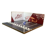 Maxbell 1/64 Scale Parking Lot Scene Display for Vehicle Scene Toy Diecast Car Model Style C