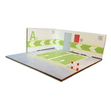 Maxbell 1/64 Scale Parking Lot Scene Display for Vehicle Scene Toy Diecast Car Model Style D