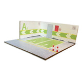 Maxbell 1/64 Scale Parking Lot Scene Display for Vehicle Scene Toy Diecast Car Model Style D