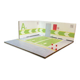 Maxbell 1/64 Scale Parking Lot Scene Display for Vehicle Scene Toy Diecast Car Model Style D