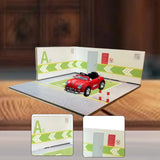 Maxbell 1/64 Scale Parking Lot Scene Display for Vehicle Scene Toy Diecast Car Model Style D
